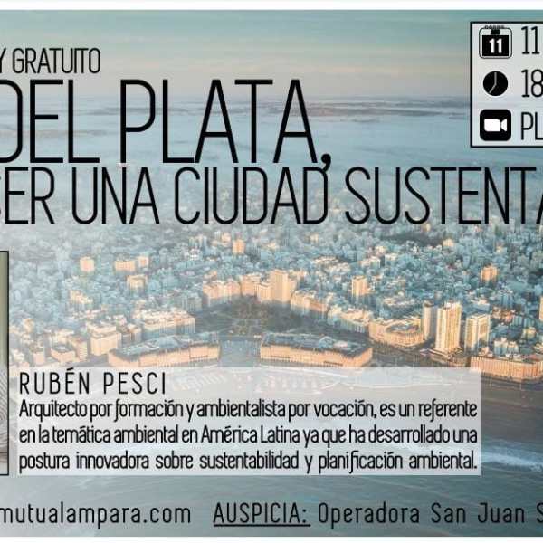 NUEVA FECHA – ENCUENTRO con el Arq. Rubén Pesci – 11|08|2021&nbsp;18hs